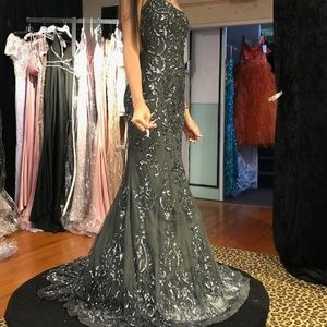 New Bejeweled prom dress